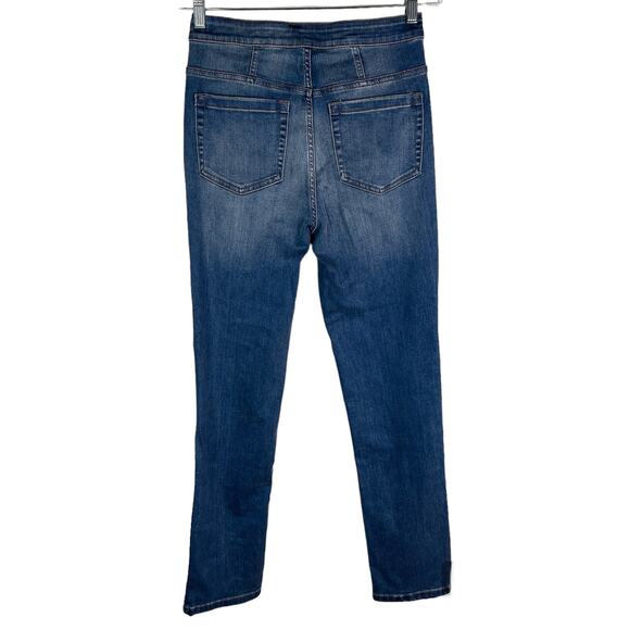 1.State High Rise Button Front Jeans 28 New - Picture 6 of 9